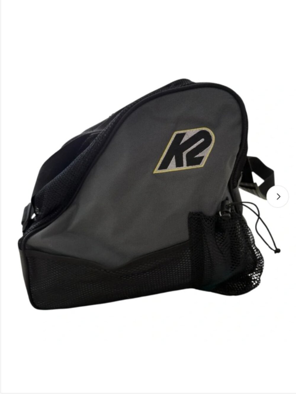 K2 Skate Boot Bag Black Grey Inline Rollerblade Ice Ski Duffel Shoulder Strap